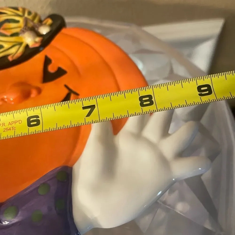 Fitz and Floyd Derby Pumpkin Plate